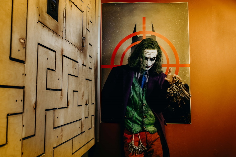 Квест в реальности Ловушка Джокера от компании Квеструм Квест в реальности Ловушка Джокера от компании Квеструм